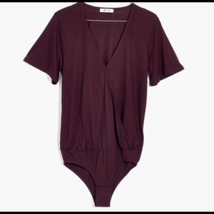 Maroon Madewell Body Suit